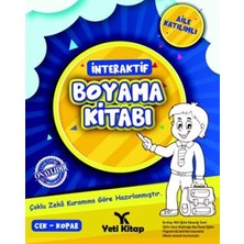 Yeti Kitap Interaktif Boyama Kitabı 1