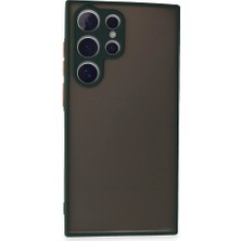 Genel Tedarik Samsung Galaxy S24 Ultra Kılıf Montreal Silikon Kapak - YEŞIL-(5796) - EMTHBA1699-5584