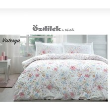 Özdilek Ranforce Visterya Çift Kişilik Nevresim Takımı