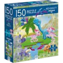 Ca Games Dinozorlar Puzzle 150