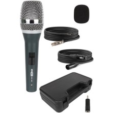 Braventa Collection Hepa Merz RST-350 Profesyonel Dinamik Cardioid Kablolu El Mikrofonu Kaliteli (Çanta ve Full Set)