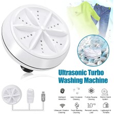 Eser Ticarett Ultrasonik Mini Çamaşır Yıkama Cihazı | Portatif Ultrasonic Yıkayıcı