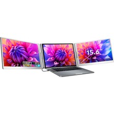 15.6″ Ikili Taşınabilir Monitör Çoklu Ekran Fhd Notebook Monitör