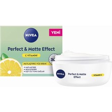 Hype Store Perfect & Matte Effect C Vitaminli Yüz Bakım Kremi (50 Ml), Matlaştırıcı, Nemlendirici Yüz Kremi, Eş