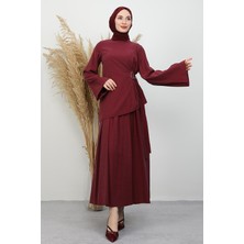 Zülal Etekli Takım Bordo