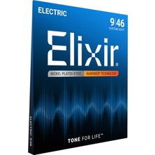 Braventa Collection Elixir 12027 Nanoweb Custom Light Elektro Gitar Teli (9-46)