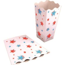 Braventa Collection Çelikpençe Büyük Karton Pop Corn/mısır 100 Adet