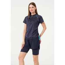 Tesmay Likralı Yarı Kapalı Tesettür Mayo 24156