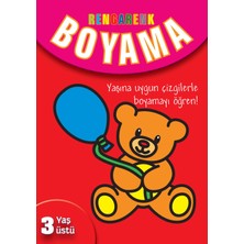 Parıltı Yayınları Rengarenk Boyama 2012 Yayın Tarihli 3 Yaş Üstü Eğlenceli Boyama Kitabı