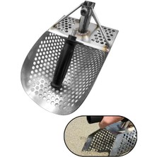 Gümrük Bey Huıop Paslanmaz Çelik Plaj Kum Küreği | Metal Dedektör Aksesuarı