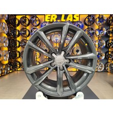 OEM JANT 4 Adet AUDİ ORIJINAL 7.5*17 5*112 ET43 57.1 FÜME JANT REVİZE EDİLMİŞ (Takım)