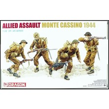 Dragon 6515 1/35 Ölçek, Monte Cassino Müttefik Taarruzu, Figürleri Plastik Model Kiti