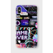 Lelia iPhone X/xs Uyumlu Baskılı Şeffaf Telefon Kılıfı | Koleksiyon: Neondream District