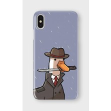 Lelia iPhone Xs Max Uyumlu Baskılı Şeffaf Telefon Kılıfı | Koleksiyon: Memecraft Studio