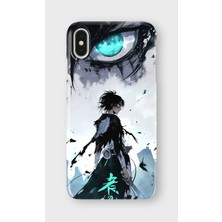 Lelia iPhone Xs Max Uyumlu Baskılı Şeffaf Telefon Kılıfı | Koleksiyon: Animesoul Sketchbook