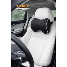 Meka Part Araç Içi Boyun Destek Yastığı Yumuşak 1 Parça Siyah 29X22X11