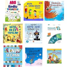 Pinokyo Yayınları Abs 5-6 Yaş Kodlu Boyama... +8 Eğitim Kitabı