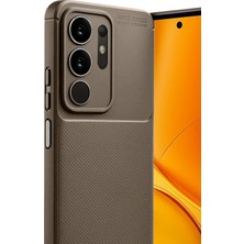 Olinea Newface Y29 4g Auto Focus Karbon Kapak - Kahverengi