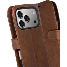 Epilons Newface Iphone 17 S Kapaklı Kılıf - Taba