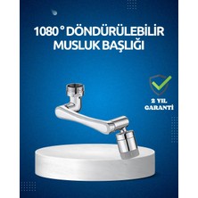 Shoplet Buğz Dönen Musluk Başlığı 1080 Derece Ayarlanabilir Filtreli Sprey Uç