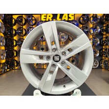 Oem Jant 4 Adet Seat Orıjınal 7*17 5*112 ET49 57.1 Sılver Jant Revize Edilmiş (Takım)