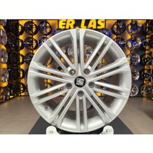 Oem Jant 4 Adet Seat Orıjınal 7*17 5*112 ET49 57.1 Sılver Jant Revize Edilmiş (Takım)