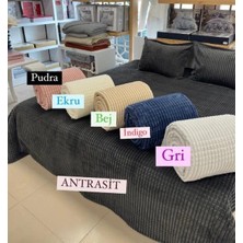 Tevekkül Ticaret Merinos 3parça Çift Kişilik Battaniye Seti 220*240