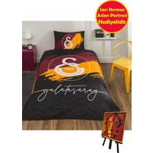 Taç Lisansli Complete Set Galatasaray Aslan Mini 3D Portre Hediyeli