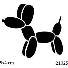 Airbrush Tattoo Balon Çocuk Deseni Yapışkanlı Stencil Süsleme ve Boyama Kalıbı