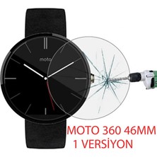 SHN Motorola Moto 360 46MM 1VERSIYON Kırılmaz Cam Ekran KORUYUCU-(5775) - TYGO2446-3065