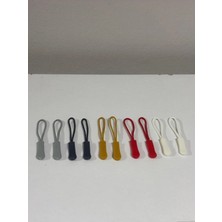 Boncukcu Abla 10 Adet Fermuar Elcik Fermuar Çekme Ipi Fermuar 6.5 cm