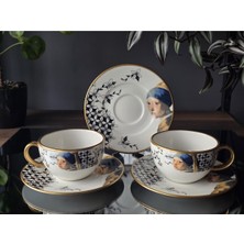 Konyax 12 Parçalık Çay Fincanı Inci