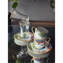 Konyax Hybrıd6 2 Kişilik Kahve ve Çay Seti