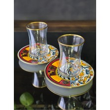 Konyax Canga 2 Kişilik Çay Seti