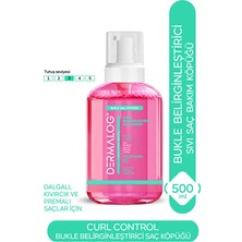 Dermalog Bukle Belirginleştirici Sıvı Saç Bakım Köpüğü 500 ml Paraben İçermez Hafif Form