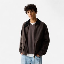 Hunter Originals Duggan Geniş Kalıp Erkek Kahverengi Mont Erkek Kahverengi Mont HARM0072251-CB