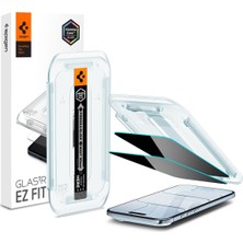Hype Store iPhone Air ile Uyumlu Hayalet Cam Ekran Koruyucu Kolay Kurulum Glas.tr Ez Fit Privacy Hd (2 Adet) -