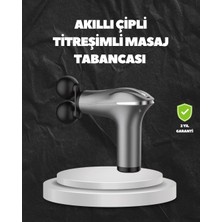 Shoplet Buğz 4 Başlıklı Şarjlı Masaj Tabancası Bel Sırt Boyun Bacak Kas Rahatlatıcı