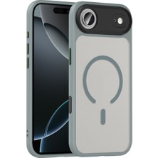 Shepherds Apple iPhone 17 Air Uyumlu Magsafe Destekli Megane Kapak Askeri Sınıf Darbe Emici Tam Kamera Korumalı Lüks Lansman Kılıf