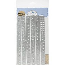 Hype Store Craft Designs 1736 -Craft-Stanzform, Reçineli, Dekoratif Planlayıcı Yan Takviyeler, Tek Boy