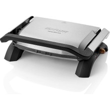 Braventa Collection Arzum AR2036 Tostçu Neo Inox Izgara ve Tost Makinesi, 1800W, 6 Dilim Kapasite, Inox