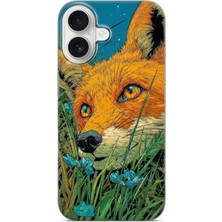 Lelia iPhone 16 Plus Uyumlu Baskılı Şeffaf Telefon Kılıfı | Koleksiyon: Wildspirit Prime
