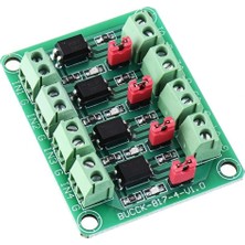 Voltaj PC817 4 Kanal Optokuplör Izolasyon Için Modül