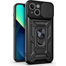 Hype Store iPhone 13 Için Kılıf Impact Resistant Siyah [iphone 13 ile Uyumlu Kılıf - Siyah]