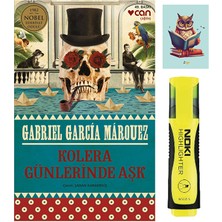 Kolera Günlerinde Aşk - Gabriel García Márquez - Can Yayınları - Sarı Fosforlu Kalem- Not Defter Set