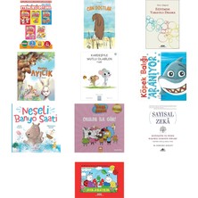 Harika Çocuk Yayınları 4-7 Yaş Eğitici Etkinlikli Boyama Seti - 5 Kitap... +9 Eğitim Kitabı