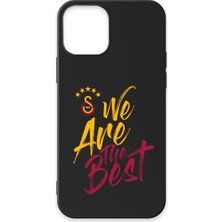 iPhone 12 Uyumlu Galatasaray We Are The Best Siyah Silikon Lisanslı Telefon Kılıfı