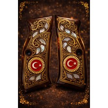 Yücel Av Bayii Sarsılmaz Kılınç 2000 Liğht , P8S , P8L, Ar 24 Telkari Işlemeli kabza