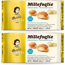 Matilde Vicenzi Millefoglie Süt Kreması ve Beyaz Çikolata Dolgulu Milföy Tatlı 100 G (2 Adet)
