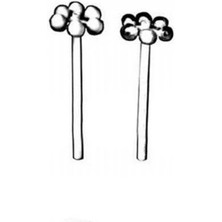 Schulcz 640631 1/100 Ölçek, 6 Fanuslu Lamba -Beyaz -50 Mm-5 Adet